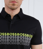 Поло Pavel BOSS GREEN - черный(50488311)