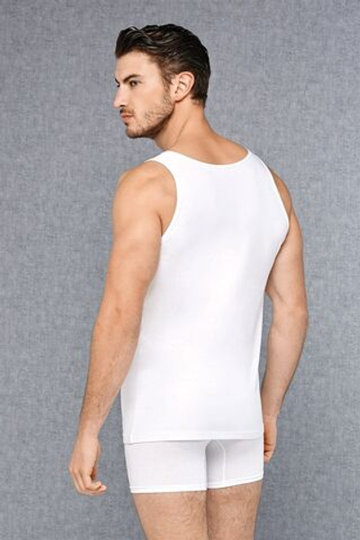 Набор из 2 мужских маек Doreanse Cotton Stretch (Размер: S) (Цвет: белый)