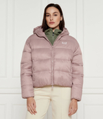 Утепленная куртка бомбер EA7 - пудро-розовый(6DTB17 TNGPZ)