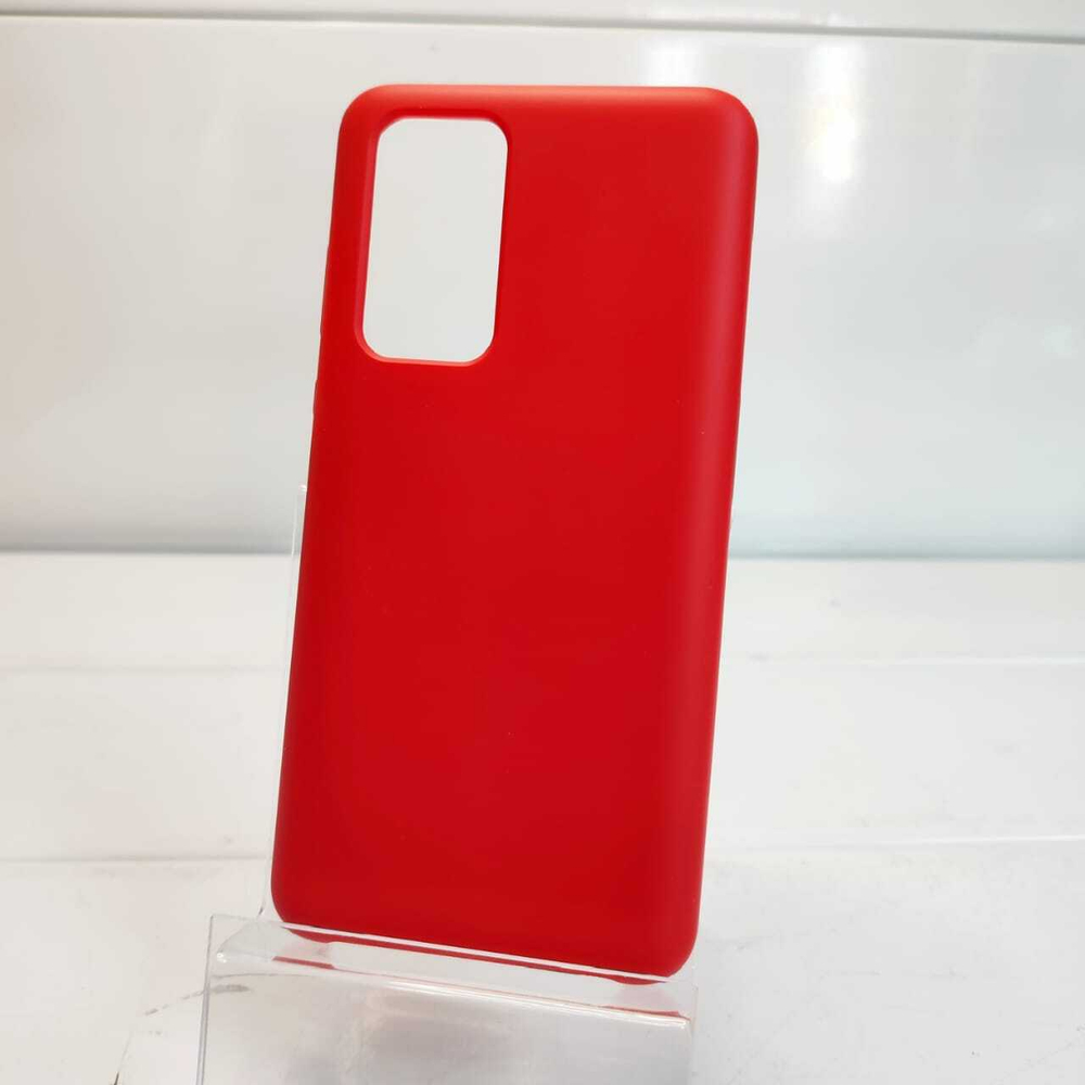 Чехол силиконовый Huawei P40 красный