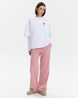 Брюки свободные медицинские женские Йошо, роза