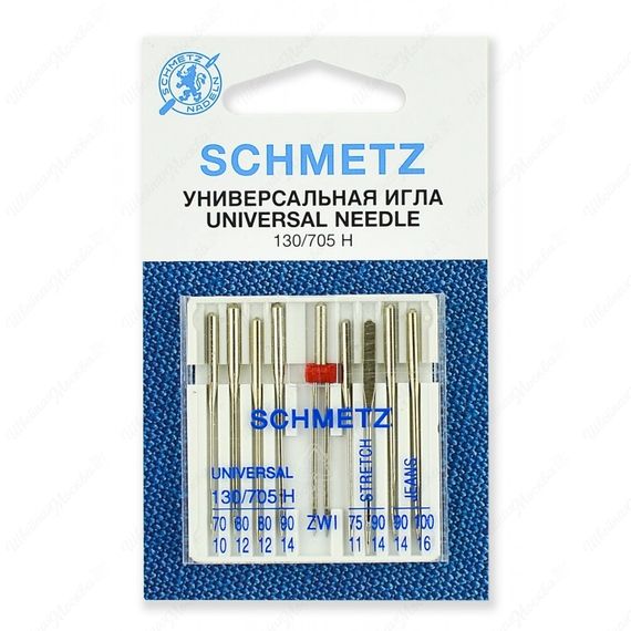 Иглы комбинированные 130/705H № 70/75/80/90/100