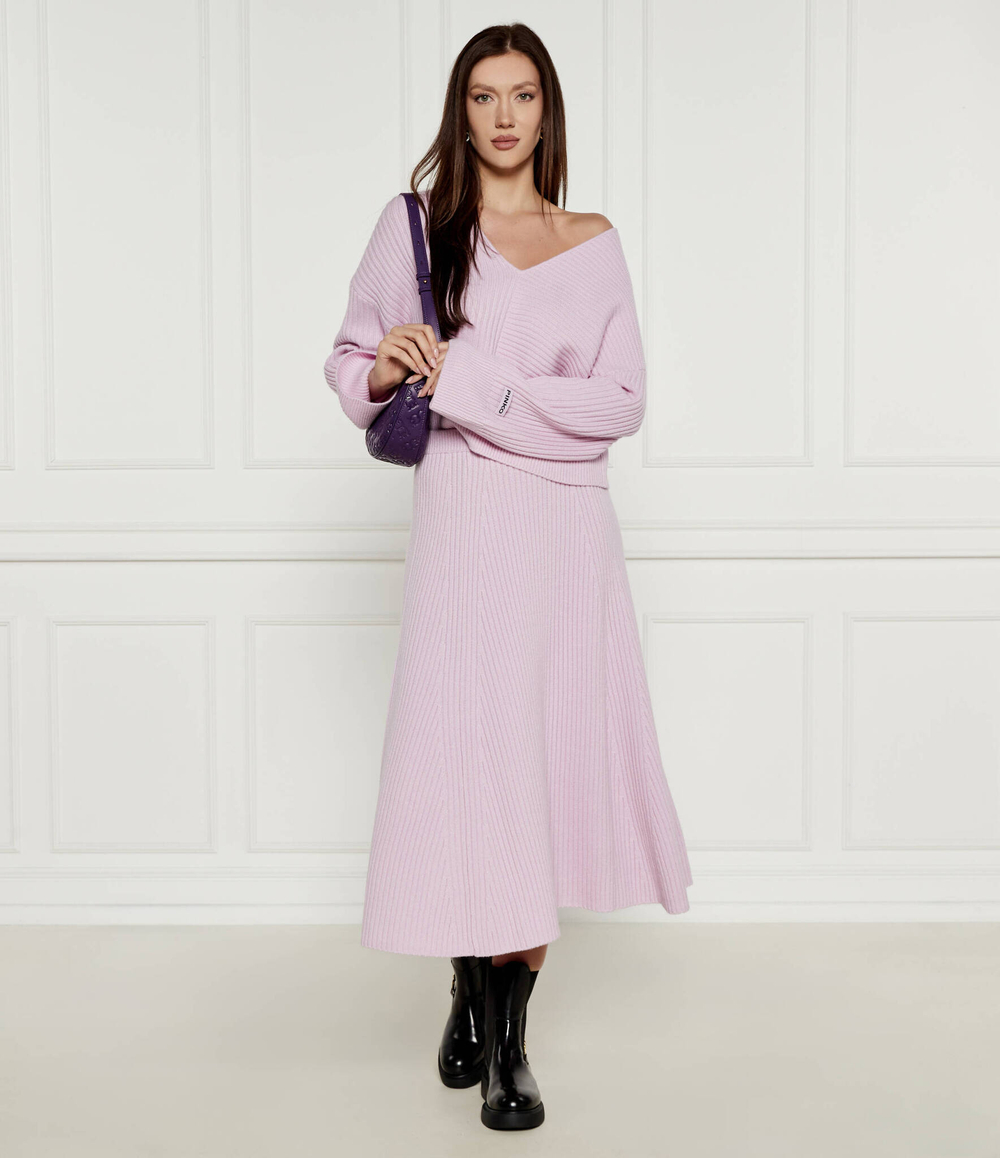 Хлопковый свитер APHRODITE GIANT Pinko - розовый(104389 A27B)