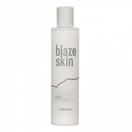 Тоник для лица Увлажнение и тонизирование BLAZE SKIN с гиалуроновой кислотой и аллантоином, ТМ GREEN MADE