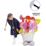 Фольгированный шар-фигура «Букет цветов» AIR, 115 см