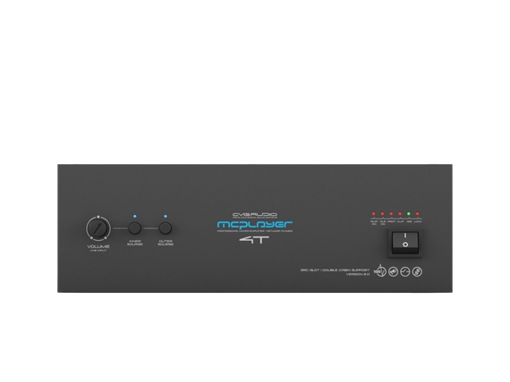 CVGAUDIO MCplayer 4T/RP профессиональный микшер-усилитель, мощность 40W/100V