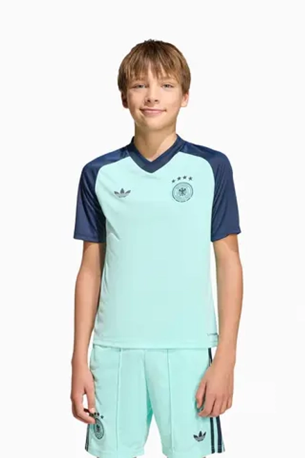Футболка adidas Originals Germany 2026 Pre-Match Junior - бирюзовый
