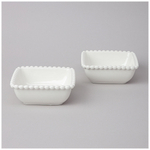 Набор салатников 2шт 400мл квадрат "Pearl"