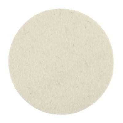 Полировальник фетровый, белый D-125 мм, 6 мм Mirka