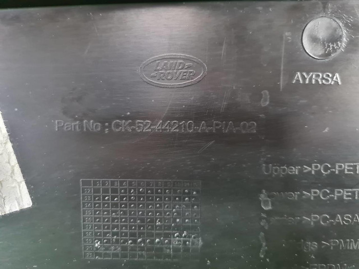 Спойлер крышки багажника RR Vogue 4 L405 (12-22)