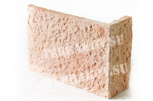 Плитка обл. кер. Шамот Макси Разноцвет угловая (180х123х52) 20шт./уп.