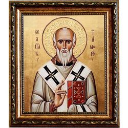 Тимон Бострийский, епископ, апостол от 70-ти. Икона на холсте.