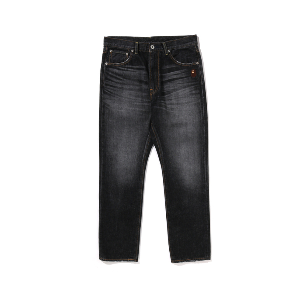 A Bathing Ape Bathing Ape One Point Jeans