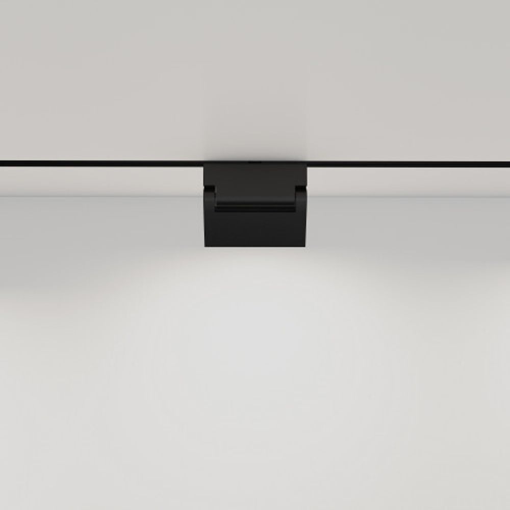 Магнитный трековый светильник ЭРА TRM20-2-12-6W4K-B для системы NOVA 48V 6Вт 4000К заливающий свет черный