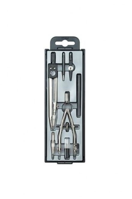 Готовальня 7 предметов, Глобус Юниор, пластиковый футляр