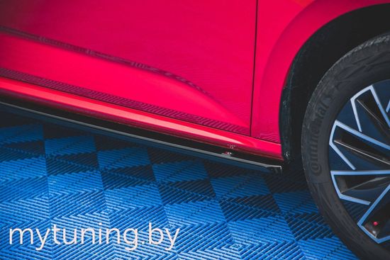 Сплиттеры накладок на пороги для SKODA Kamiq (19-...)