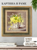 Картина на стену интерьерная на холсте 30х30 см