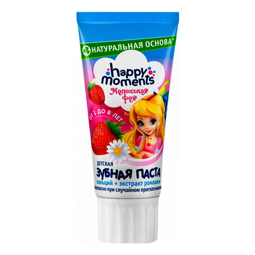 Зубная паста Маленькая Фея «Клубничная мечта» 60 мл