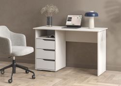Стол письменный Алиса СТП-1200 (белый/ белый гладкий), Интерьер Центр, г.Пенза