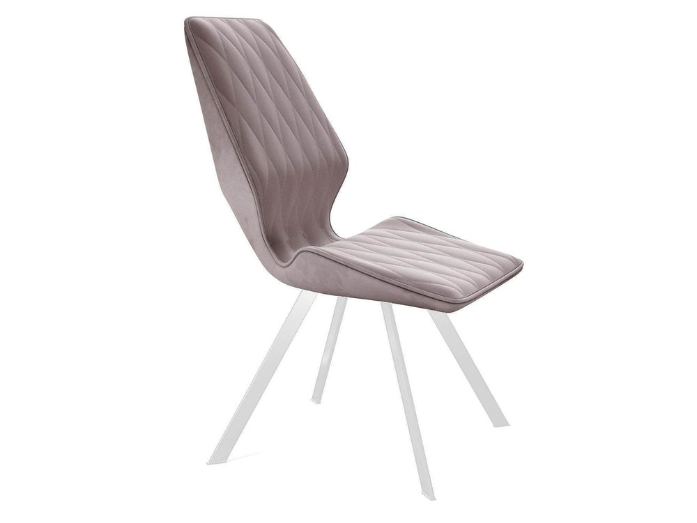 Стул DikLine 243 поворотный опоры белые