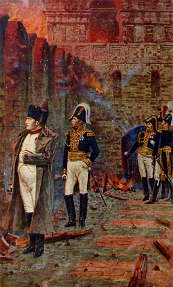 Верещагин В.В. (1842–1904) В Кремле. Пожар. Война 1812 года.