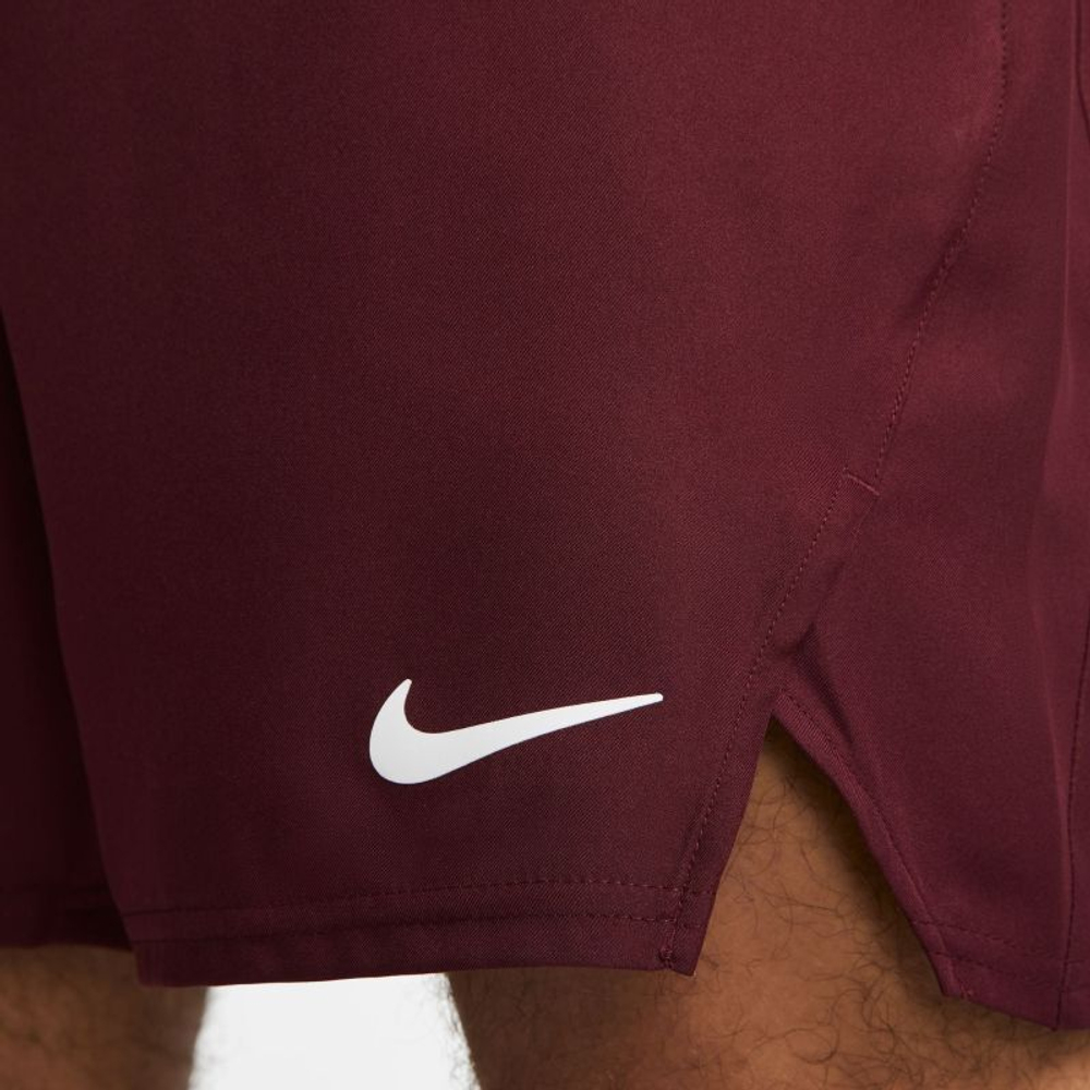 Мужские шорты теннисные Nike Court Dri-Fit Victory Short 7in - night maroon/white