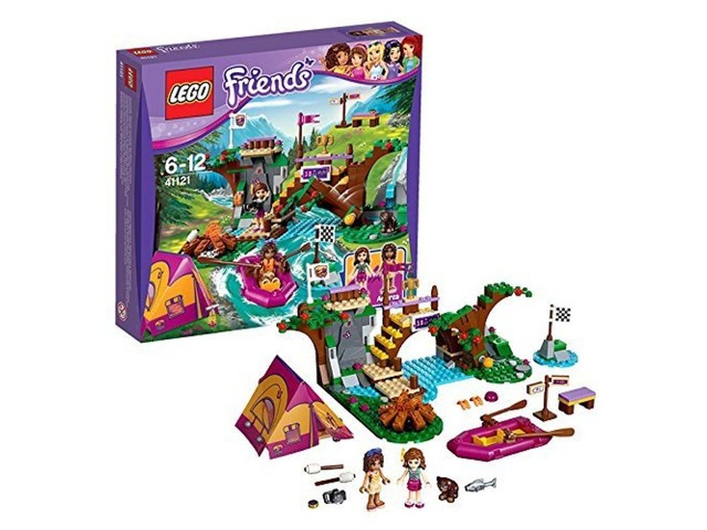 LEGO Friends: Спортивный лагерь: Сплав по реке 41121 — Adventure Camp Rafting — Лего Френдз Друзья Подружки