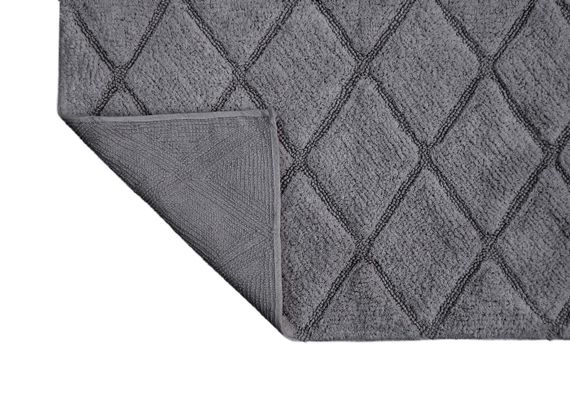 Jale (т.серый) Набор ков. для ванной комнаты 60х100 и 50х50см