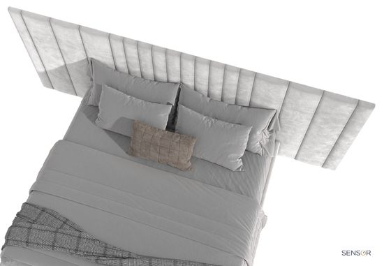 Кровать Матерлюкс с широким изголовьем