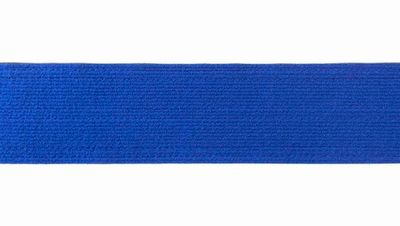 Соединительная лента для гимнастических ковров - покрытая ворсом "Универсал" - синяя - велькро (крюк)