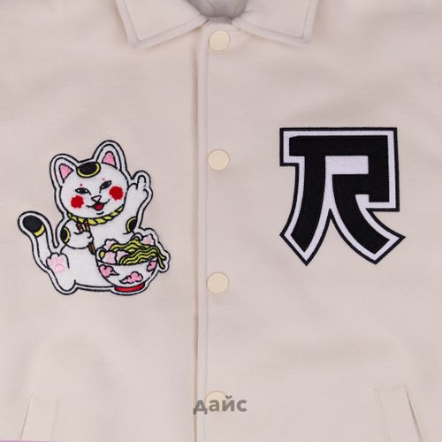 Куртка мужская Ripndip Lucky Nerm Varsity Jacket артикул:RND10191 - купить в магазине Дайс