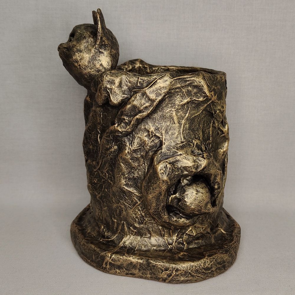 Авторская подставка Котик