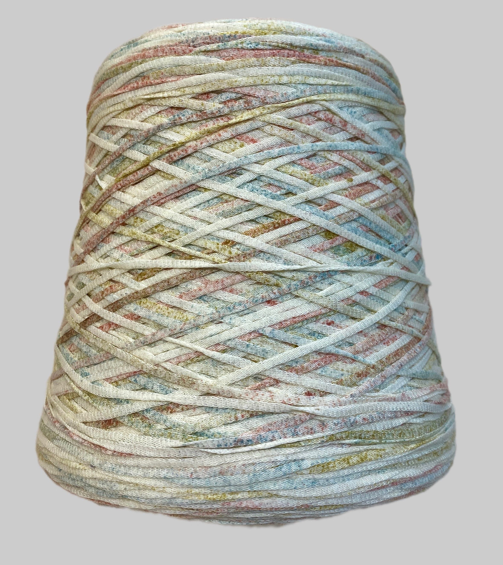 Пряжа на бобине -220 г (Италия) 100% ленточный хлопок 100г-160м