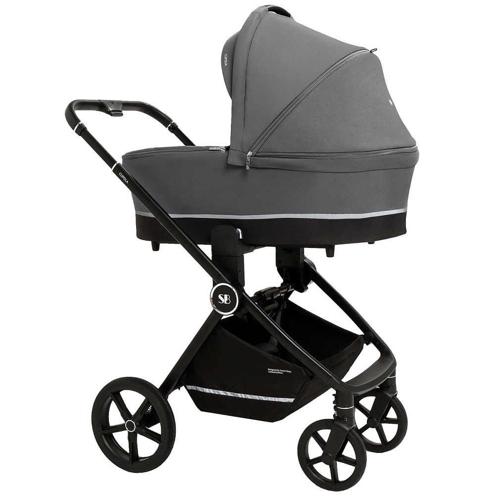 Детская коляска Sweet Baby Cupola New 3 в 1 Slate Grey