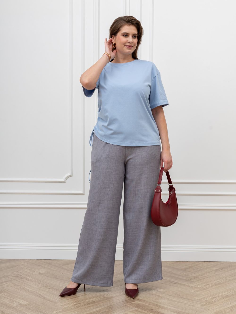 Футболка Искра-1 Виотекс ГОЛУБОЙ