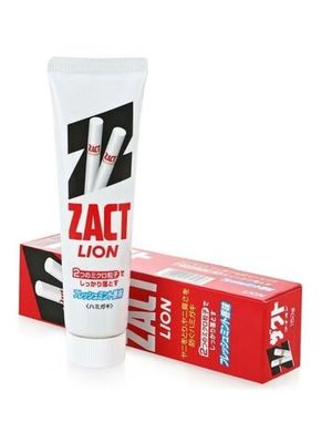 Lion "ZACT" Зубная паста для удаления никотинового налета и устранения запаха табака, 150 гр.
