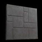 Плитка полимерпесчаная серая 330*330*25 (9 шт/м2)