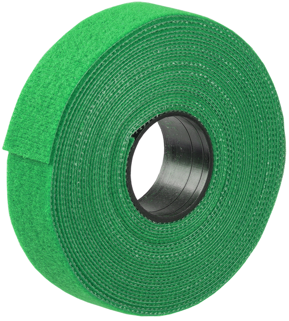 ХОМУТ-ЛИПУЧКА 16ММ ЗЕЛЕНЫЙ 5М