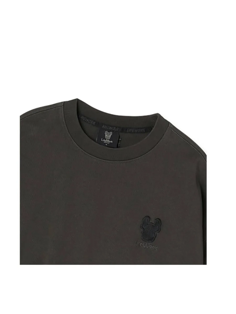 Свитшот с длинным рукавом с принтом salt washing