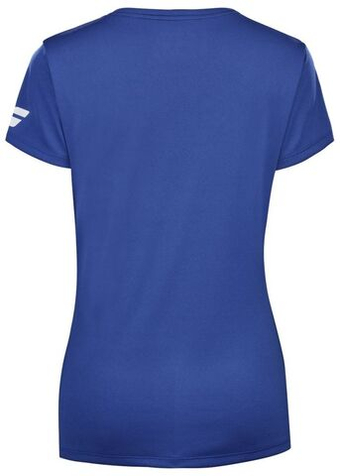 Футболка для девочки теннисная Babolat Play Cap Sleeve Girl - небесный
