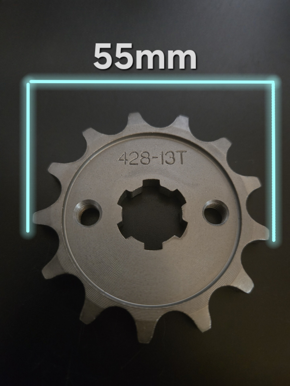 звезда передняя на мопед Alpha альфа Delta дельта 428-13Т