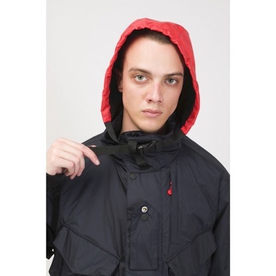 Куртка CODERED парка CR-018 COR (синий чернильный)