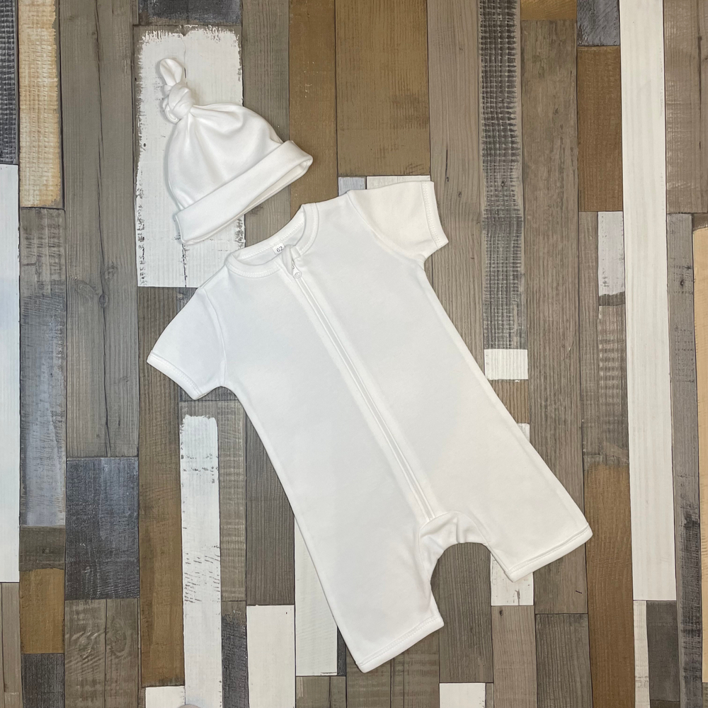 Полукомбинезон-песочник на молнии Сахар RinaAmari