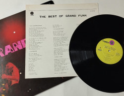 Винтажная виниловая пластинка LP The Best Of Grand Funk (Japan 1971) (No Obi) Aimless Lady