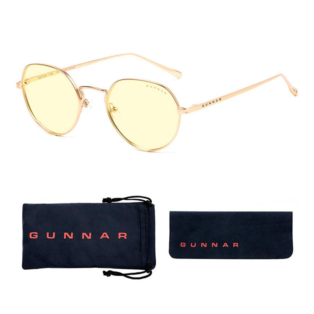 Компьютерные очки GUNNAR Infinite Amber-React Тонировка линз — Amber-React, сила линз — Natural-Focus