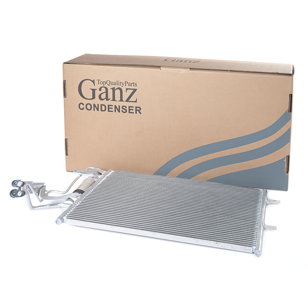 Радиатор кондиционера MAZDA 3/5 1.6/1.8/2.0L all 03 /600x391x16mm GANZ GIC06055