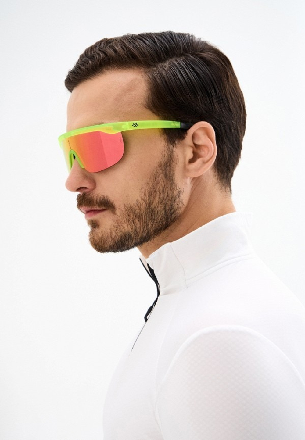 Спортивные очки AVEO Iride / Fluo Yellow / Red Mirror Lens
