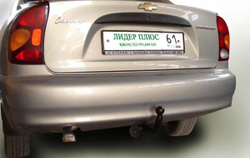 Фаркоп с унив. электрикой Smart для CHEVROLET LANOS/ DAEWOO LANOS, SENS (KLAT) (седан) 1997/5 -  арт.C201-A