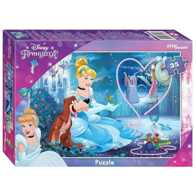 Пазл 35эл. "Золушка - 3" (Степ пазл)