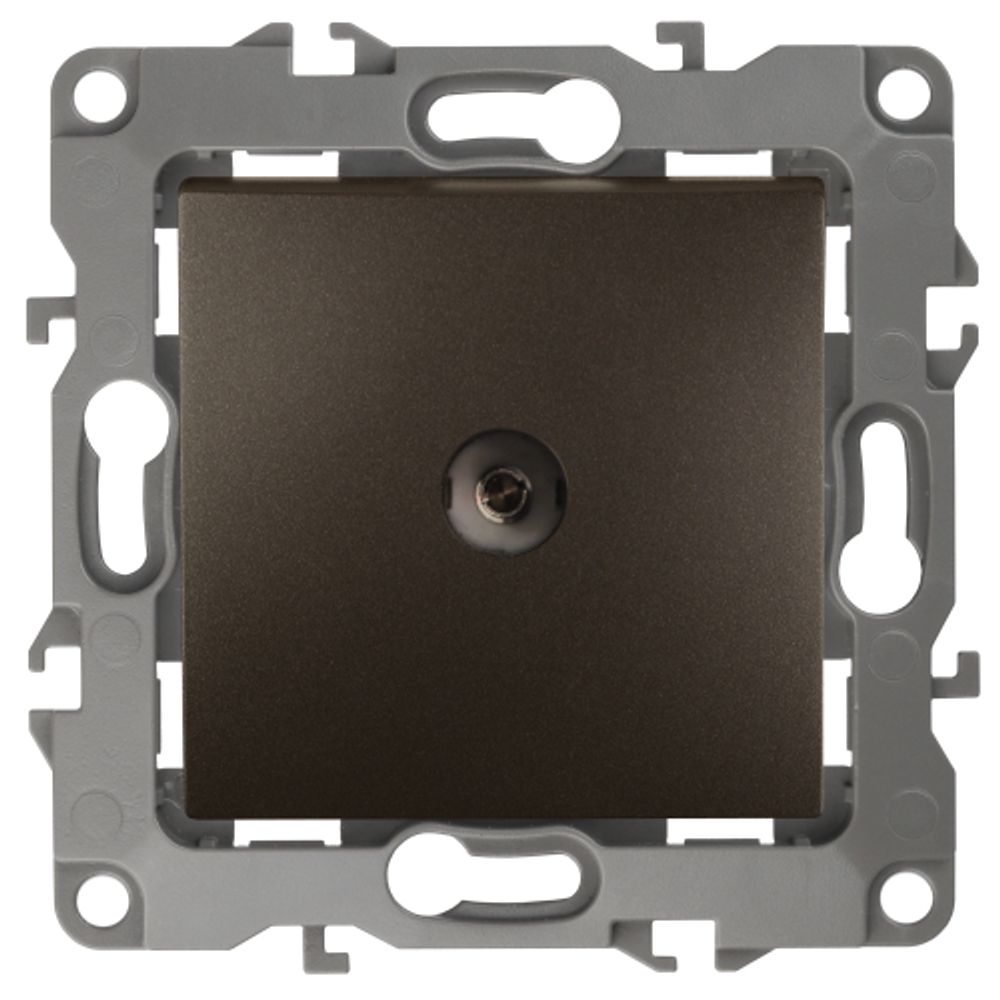 12-3101-13 ЭРА Розетка TV одиночная, IP20, Эра12, бронза